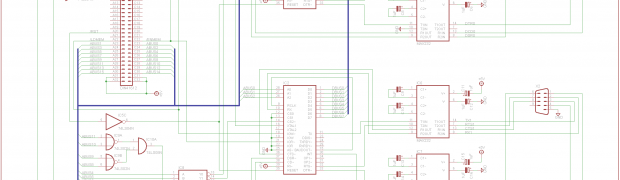 UARTs board draft schematics